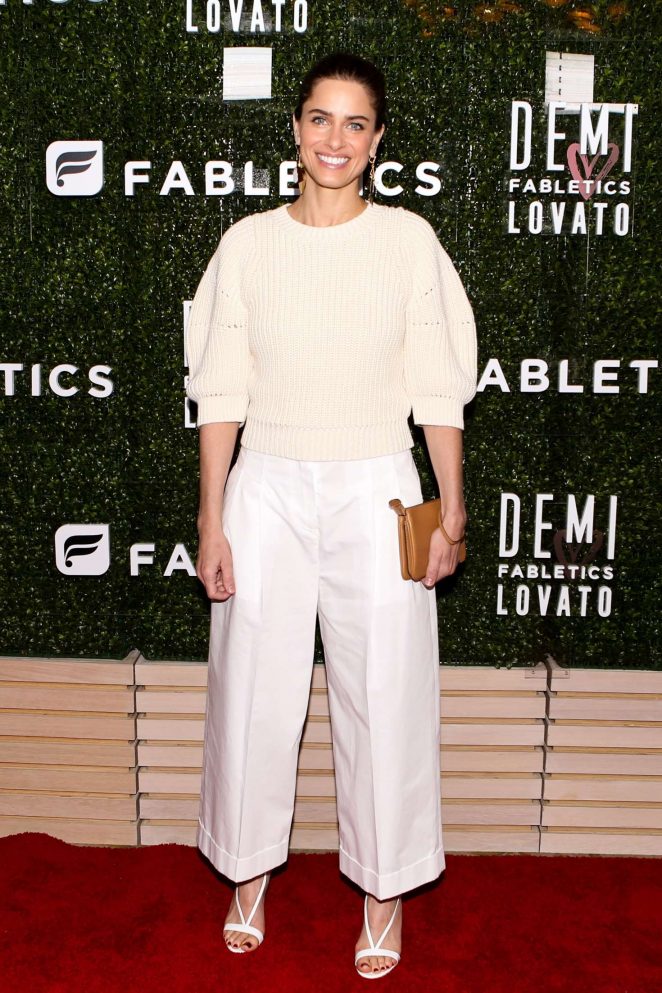 Amanda Peet - The 'Demi Lovato for Fabletics' Launch Party in Los Angeles